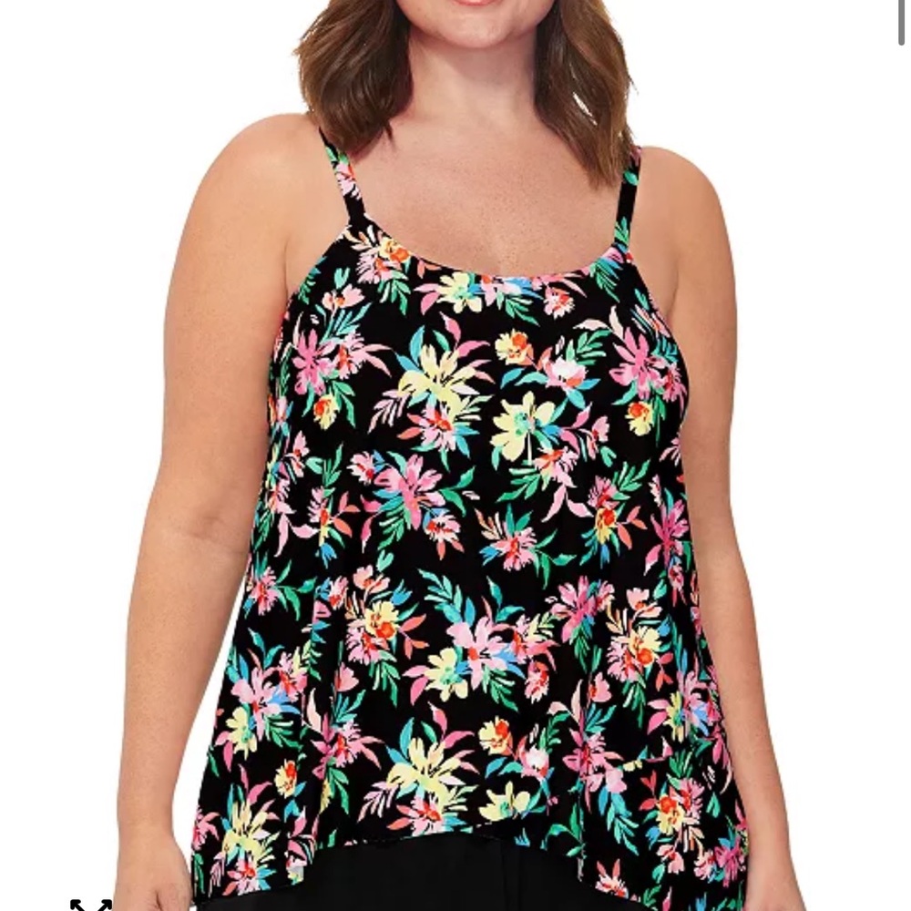 Plus Size Leilani Cape Town Tankini Top